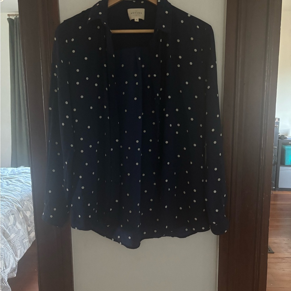 Sezane Ann Blouse